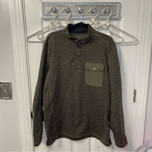 Men's Olive Green Pullover Shirt REI
